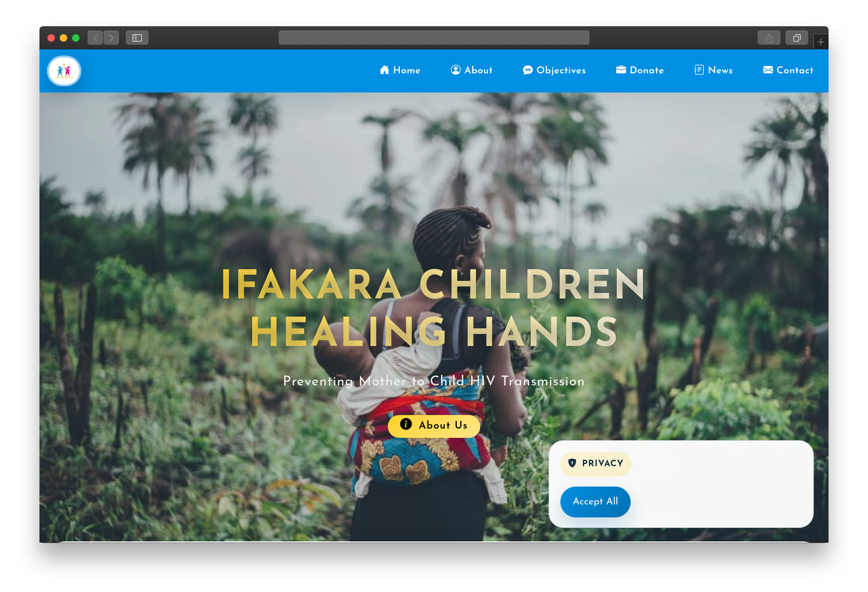 ICHH Tanzania — Institutional site for a public-health NGO